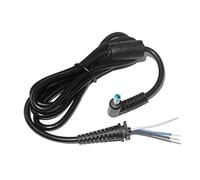 Qsvbeeqj Cable de alimentación portátil CC macho de 4,5 x 3,0 mm y resistente a la torsión para uso extendido, cable de alimentación para laptop