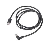 Qsvbeeqj Cable de carga en ángulo 90, cable de alimentación de 5,5 x 2,1 mm para dispositivos de transmisión, impresoras, 3 A, cable de opción rápida de múltiples voltajes para electrónica