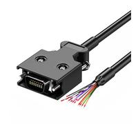 Qsvbeeqj Cable de datos SCSI con conexiones Up/Cerradura de tornillo 28AWG Cable UN CN14P CN20P CN26P CN36P CN50P 6 Longitud Opción