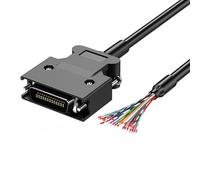 Qsvbeeqj Cable de datos SCSI con conexiones Up/Cerradura de tornillo 28AWG Cable UN CN14P CN20P CN26P CN36P CN50P 6 Longitud Opción