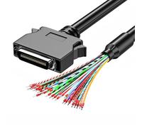 Qsvbeeqj Cable de datos SCSI con conexiones Up/Cerradura de tornillo 28AWG Cable UN CN14P CN20P CN26P CN36P CN50P 6 Longitud Opción