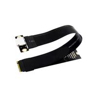 Qsvbeeqj Cable de Extensión Flexible NVMe A SFF-8611-SFF-8612 Para Gestión De Cables Limpios Carcasa Del Ordenador