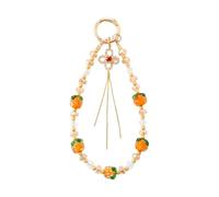 Qsvbeeqj Cadena para teléfono móvil con cuentas hechas a mano cordón para teléfono para mujeres niñas correa de teléfono joyería joyería resistente borlas encanto para llave