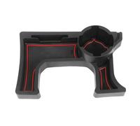 Qsvbeeqj Coche Negro Multifuncional Center Console Storage Box Cup Bandeja para Jimny JB64W JB74W Caja de Transmisión Manual Vehículo Espacio de Almacenamiento Interior