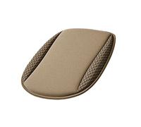 Qsvbeeqj Cojín de asiento de coche ventilado con 5 ventiladores de refrigeración, diseño no deslizante, ajuste general, cojines ergonómicos para asientos de coche, tela de hilo de seda