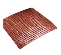 Qsvbeeqj Cojín de asiento de madera de refrigeración 45 cm 50 cm alfombrilla cuadrada para un fresco y cómodo para asientos de coche, sofás y oficinas, sillas de oficina en casa, paneles de asiento