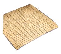 Qsvbeeqj Cojín de asiento de madera de refrigeración 45 cm 50 cm alfombrilla cuadrada para un fresco y cómodo para asientos de coche, sofás y oficinas, sillas de oficina en casa, paneles de asiento