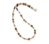 Qsvbeeqj Colgante de sol con piedra natural y cadenas de acero inoxidable, bisutería para el día a día, joyas de piedra natural para mujeres, talla única, como se describe, como se describe