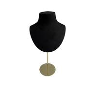 Qsvbeeqj Collar con forma de maniquí, soporte para joyas, soporte para mesa, colgante, expositor