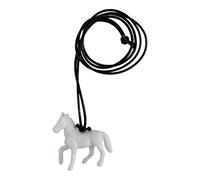 [Qsvbeeqj] Collar de cordón de cuero ajustable con amuleto de manguera de acrílico de colores collar ajustable de moda diaria