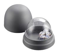 Qsvbeeqj Copa profesional de dados con 5 dices Quiet Shaker para los entusiastas del juego de mesa que son adecuados para diferentes juegos y eventos de dados