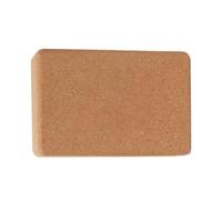 Qsvbeeqj Cork PilateBlock - Ladrillo de corcho natural para pilates de alta densidad, accesorios de pilates para mujeres, pilates, fitness y estiramiento