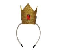 Qsvbeeqj Coronas Diademas Ajustable Durabilidad Aro para el Cabello Cómodo Diadema para Fiestas y Bodas