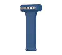 Qsvbeeqj Correa de reloj de 20 mm, reloj de enfermera, cómoda banda para parteras, médicos, salud, correa de silicona a la moda