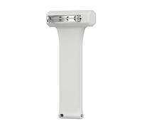 Qsvbeeqj Correa de reloj de 20 mm, reloj de enfermera, cómoda banda para parteras, médicos, salud, correa de silicona a la moda