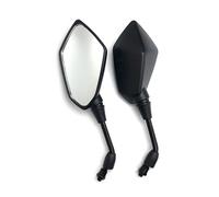Qsvbeeqj Cristal de retroceso 7/8 "Abrazadera de montaje de manillar gran angular de visión trasera para scooter ATV