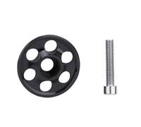 Qsvbeeqj Cubierta superior de auriculares de bicicleta hueca cubierta de tubo de horquilla de bicicleta aleación de aluminio bicicletas culata superior del vástago accesorios de ciclismo accesorios de