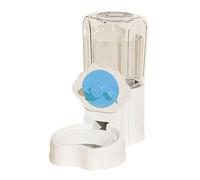 Qsvbeeqj Cuenco de agua automático para alimentos para gatos perros con mecanismo de bloqueo seguro para colgar agua herramienta de alimentación para mascotas latas de fuga cuenco de agua