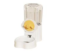 Qsvbeeqj Cuenco de agua automático para alimentos para gatos perros con mecanismo de bloqueo seguro para colgar agua herramienta de alimentación para mascotas latas de fuga cuenco de agua