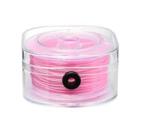 Qsvbeeqj Cuerda de spandex fuerte para cuentas y artesanías de alta elasticidad hilo de joyería tono surtido contenedor cuadrado incluye cuerda elástica colorida, talla única, como se describe