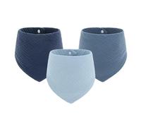 Qsvbeeqj Delantal transpirable para recién nacidos, 3 piezas, babero de lactancia de color sólido, paños absorbentes para eructos, para alimentar a niños pequeños, de secado rápido, para dentición