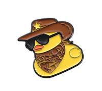 Qsvbeeqj Delicioso broche de metal de patos para estudiantes y aquellos que aman los accesorios con motivos de animales