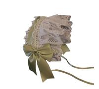 Qsvbeeqj Diadema ajustable para mujer, encaje y bowknot para entusiastas de cosplay y punk