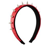 Qsvbeeqj Diadema con forma de pinchos, para carnaval, fiesta, adolescente, fotografía, Halloween, mascarada, maquillaje, tomar fotos