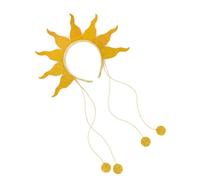 Qsvbeeqj Diadema de fuego con llama, diosas, coronas de fuego, tocado para Halloween, cosplay, gorro brillante, sol, diadema, diadema