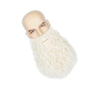 Qsvbeeqj Disfraz de barba falsa, disfraz de anciano, bigote, disfraz divertido de Halloween, accesorios para el cabello, accesorios para el cabello para disfraces, cosplay, fiesta, faciales