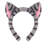 Qsvbeeqj Disfraz de gato de 1, 3, 4, 5 y 6, para cosplay, diadema de orejas de gato, lazos, cola, tutús, Halloween, accesorios de disfraz de animales