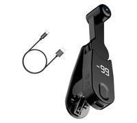 Qsvbeeqj Dispositivo de clic automático de la pantalla del teléfono con la pantalla LED para juegos y automatización de tareas, herramienta de grabación de pantalla en directo