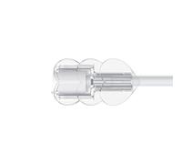 Qsvbeeqj Dispositivo de elastómero contra arañazos, protector de corazón para los afectos de los cables de frutas, protección flexible de chips, conclusiones de enlace de datos moldeados de corazón