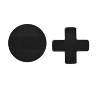 Qsvbeeqj El controlador de juego mejora la tecla redonda con botón de dirección, accesorios para juegos, instalación sencilla