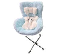 Qsvbeeqj Elegante decoración de ventilación de coche y asientos de apoyo para patas de felpa, decoración de ventilación para mejorar la comodidad interior y la vocación de los asientos del coche