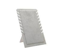 Qsvbeeqj Elegante exhibición de joyas Práctico Collares Soporte de Exhibición Con Materiales De Franela Suave Para Protección