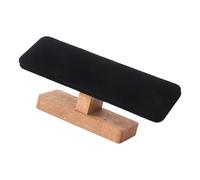 Qsvbeeqj Elegante T Forma De Madera Soporte De Joyería Para Brazaletes Relojes Y Diadema Estante De Almacenamiento Elegante Pulsera Exhibición Organizador Velvets Joyero, talla única, como se describe