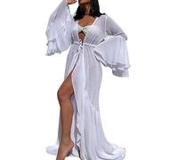 Qsvbeeqj Encubrimientos sueltos para mujer traje de baño vestido de playa ropa de playa para mujer traje de baño ropa de playa para mujeres y adolescentes