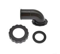 Qsvbeeqj Engranaje de buceo premium sellado anillos nuez tubo codo Airways conexión de manguera Bucear Accesorios Conector de manguera impermeable