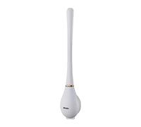 Qsvbeeqj Escobilla de inodoro de apertura y cierre automáticos, escobilla de baño de bate de béisbol, para apertura y cierre automáticos, juego de soporte simple para cuenco humano de repuesto