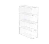 Qsvbeeqj Estuche de almacenamiento para gafas, organizador portátil para gafas, a prueba de polvo, accesorios para gafas