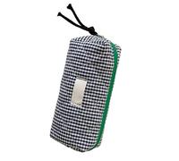 Qsvbeeqj Estuche para lápices 7,5 x 3,5 x 6,4 pulgadas para estudiantes niñas mujeres grandes bolsas de lápices con cremallera bolsa de almacenamiento de cosméticos de viaje almacenamiento versátil