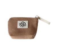 Qsvbeeqj Estuche para pintalabios con cierre de cremallera, apto para viajes y uso diario, soporte para pintalabios a prueba de polvo, Marrón (Coffee Color), Belleza masiva