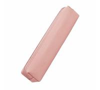 Qsvbeeqj Estuche pequeño para lápices portátil, estuche de piel, bolsa de lápices, bolsa de viaje, bolsa de maquillaje para la oficina escolar, viajes, maleta de moda para estudiantes