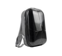 Qsvbeeqj Estuche rígido de viaje para 4 estabilizadores de cardán a prueba de golpes, organizadores de almacenamiento protectores con bolsillos para herramientas, Patrón de fibra de carbono