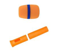 Qsvbeeqj Funda de silicona para micrófono, funda protectora para mango, protector rodante para dispositivo KTV, protector lavable