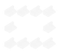 Qsvbeeqj Funda de silicona suave USB a prueba de polvo para puerto universal, ajuste universal, 10 unidades de enchufe C de silicona