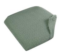 Qsvbeeqj Funda elástica de asiento para silla antideslizante para ama de casa inquilino y entusiasta de la decoración, fácil de cambiar de silla, funda de asiento extensible