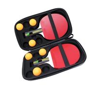 Qsvbeeqj Funda protectora portátil para pala de tenis, ligera, a prueba de golpes, impermeable, soporte de almacenamiento para entusiastas de la raqueta de mesa, bolsa impermeable