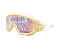 Qsvbeeqj Gafas de natación para adultos Natación a prueba de fugas con tapones para los oídos Gafas de montura grande para gafas de deportes acuáticos con tapones para los oídos Latas de fuga